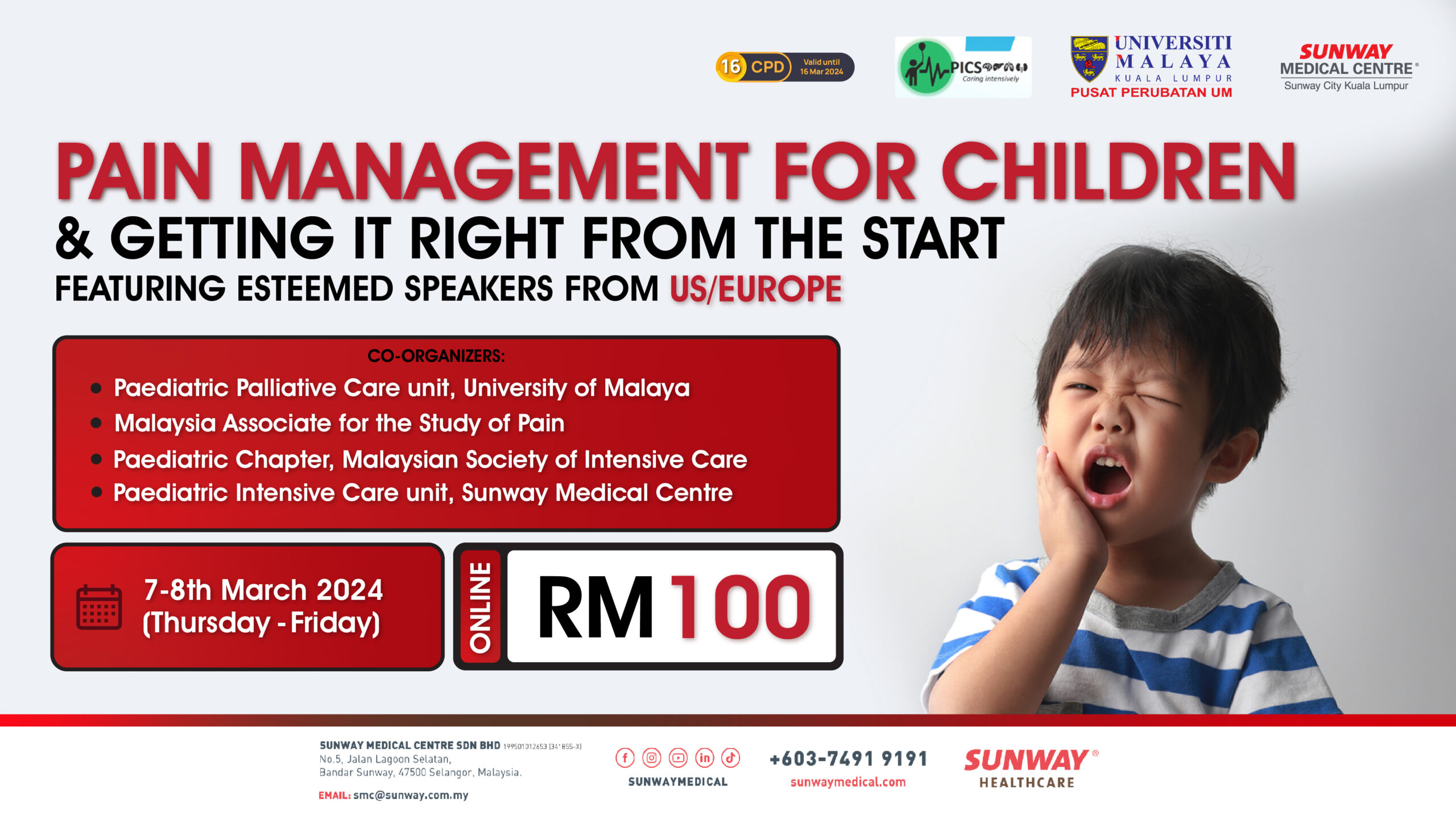 Pain Management for Children & Getting it Right From The Start